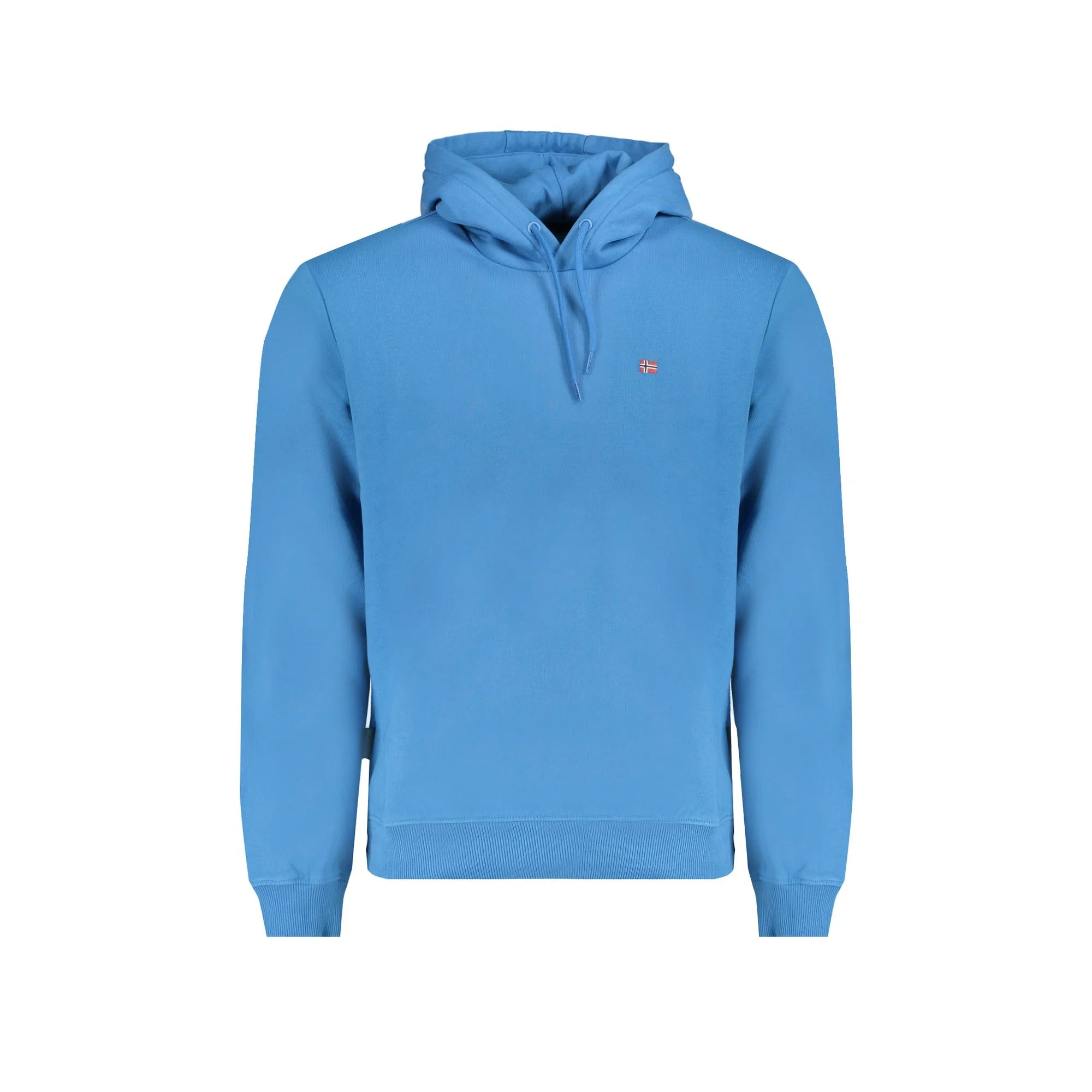 Napapijri Felpa Uomo Blu con Cappuccio e Logo Felpe - foto prodotto
